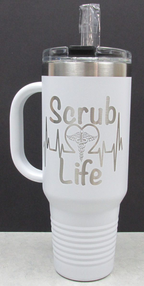 Scrub Life 40 oz. Polar Camel Tumbler