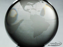 customize globe on cube with Timber 2 Glass, laser engrave globe on cube, personalize globe on cube