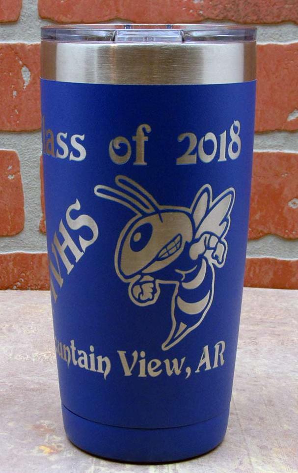 school mascot tumbler, Polar Camel tumblers, laser engraved tumblers with Timber 2 Glass, custom engraved tumblers, laser engraved gifts, personalized gifts