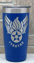 military logo engraved tumblers, laser engraved Polar Camel Tumblers by Timber 2 Glass, custom laser engraved gifts, gift ideas, custom gifts, tumblers