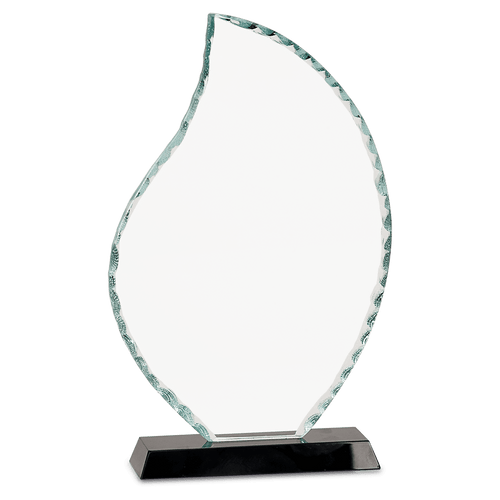 Flame Facet Glass 8-1/2