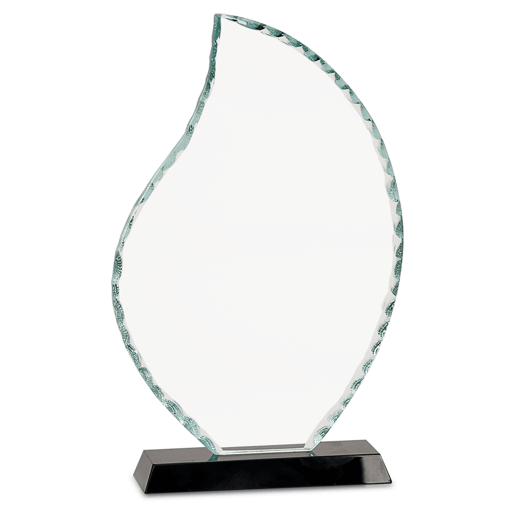 Flame Facet Glass 8-1/2