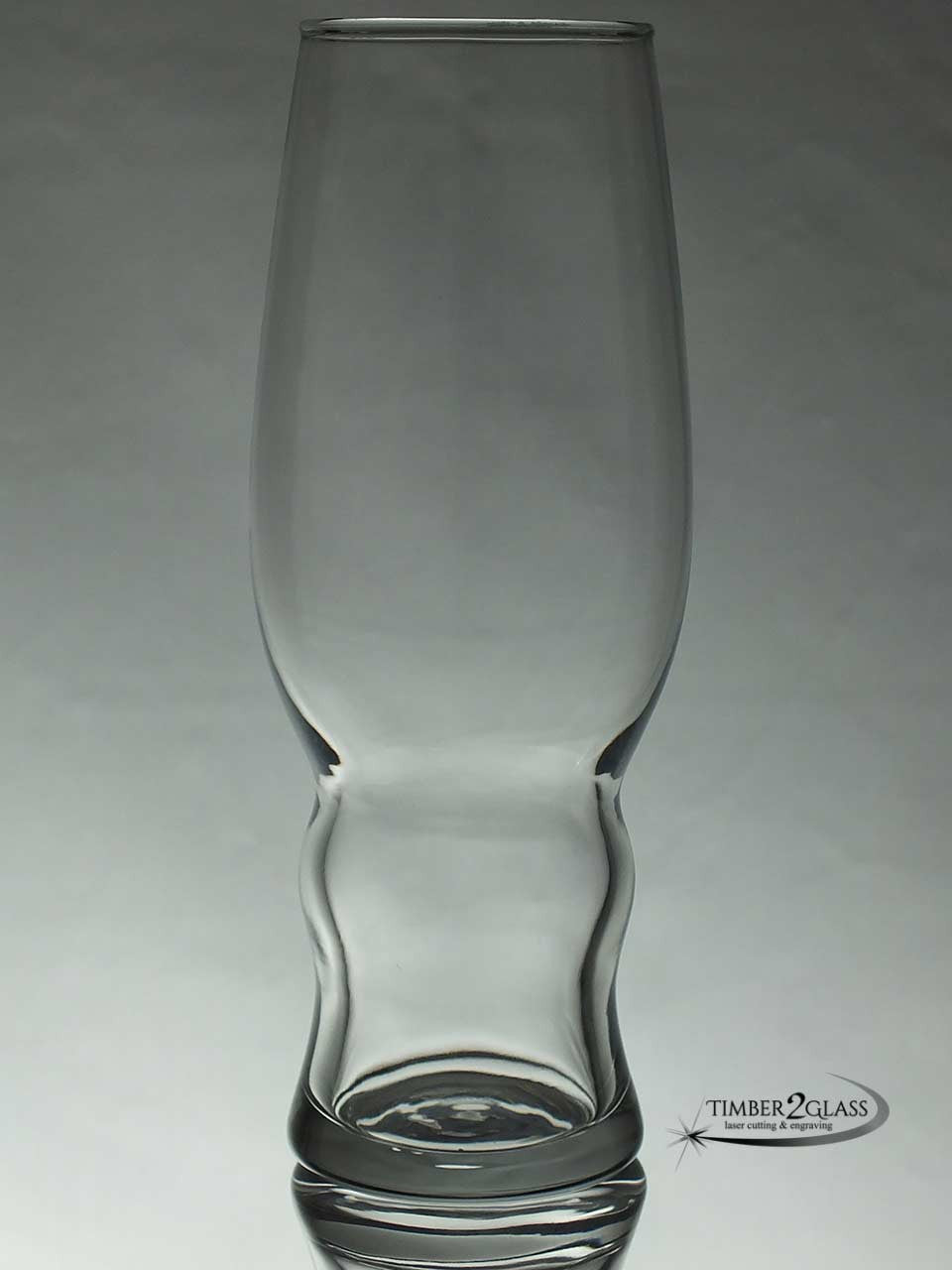customize medford pilsner glass, personalize glass by Timber 2 Glass, laser engrave pilsner glass