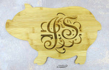 Monogram Cutting Board with Names (starting at $13.00)