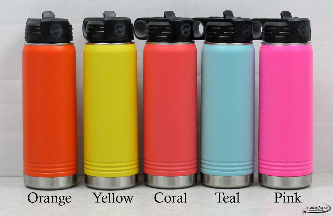 Polar Camel Insulated Waterbottle Powder Coated 20 Oz., 32 Oz, 40 Oz  Wholesale Non-engraved Piece or Mix & Match Colors 