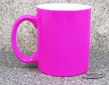 customize pink coffee cup by Timber 2 Glass, personalize coffee cup, laser engrave coffee cup